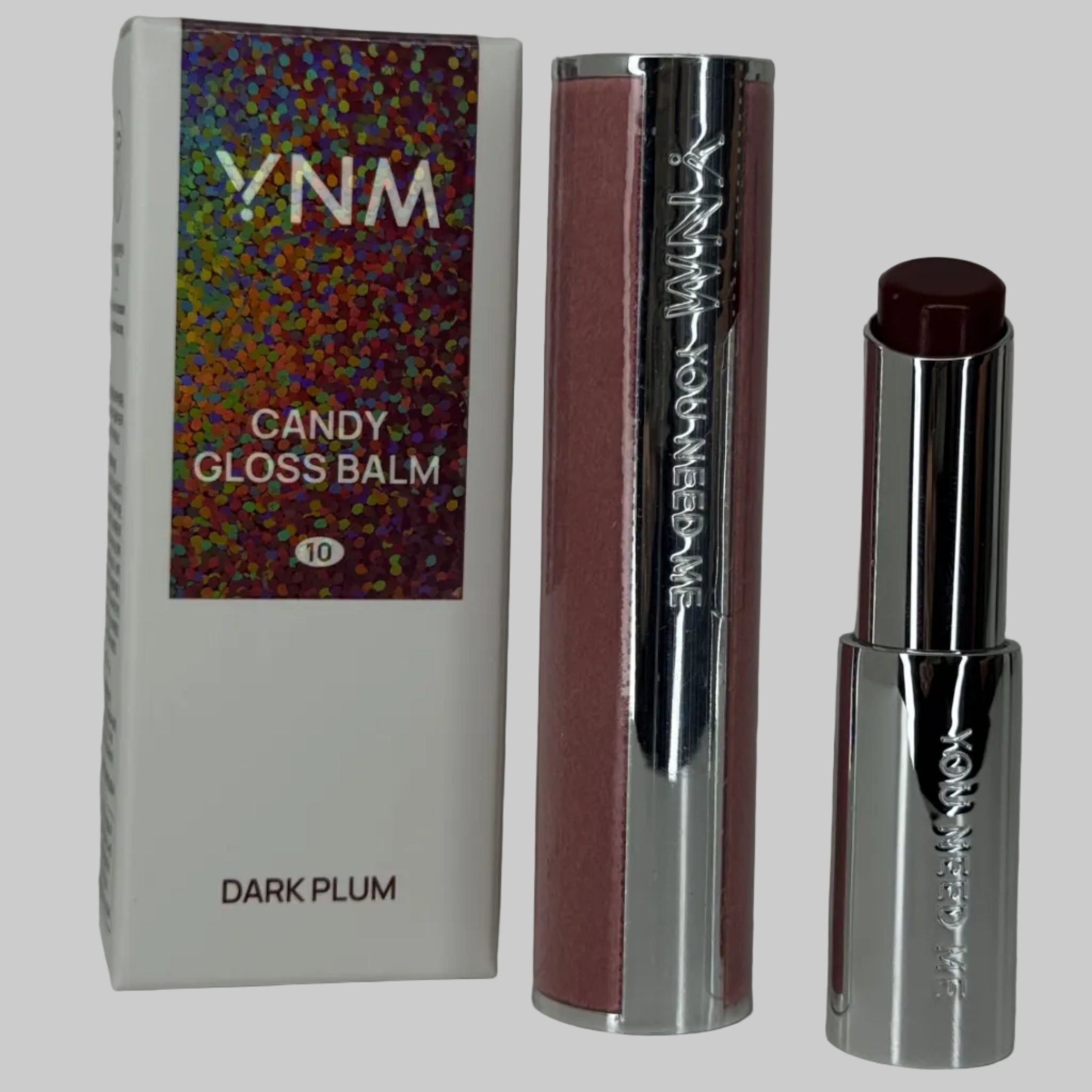 Y.N.M CANDY GLOSS BALM 10 DARK PLUM