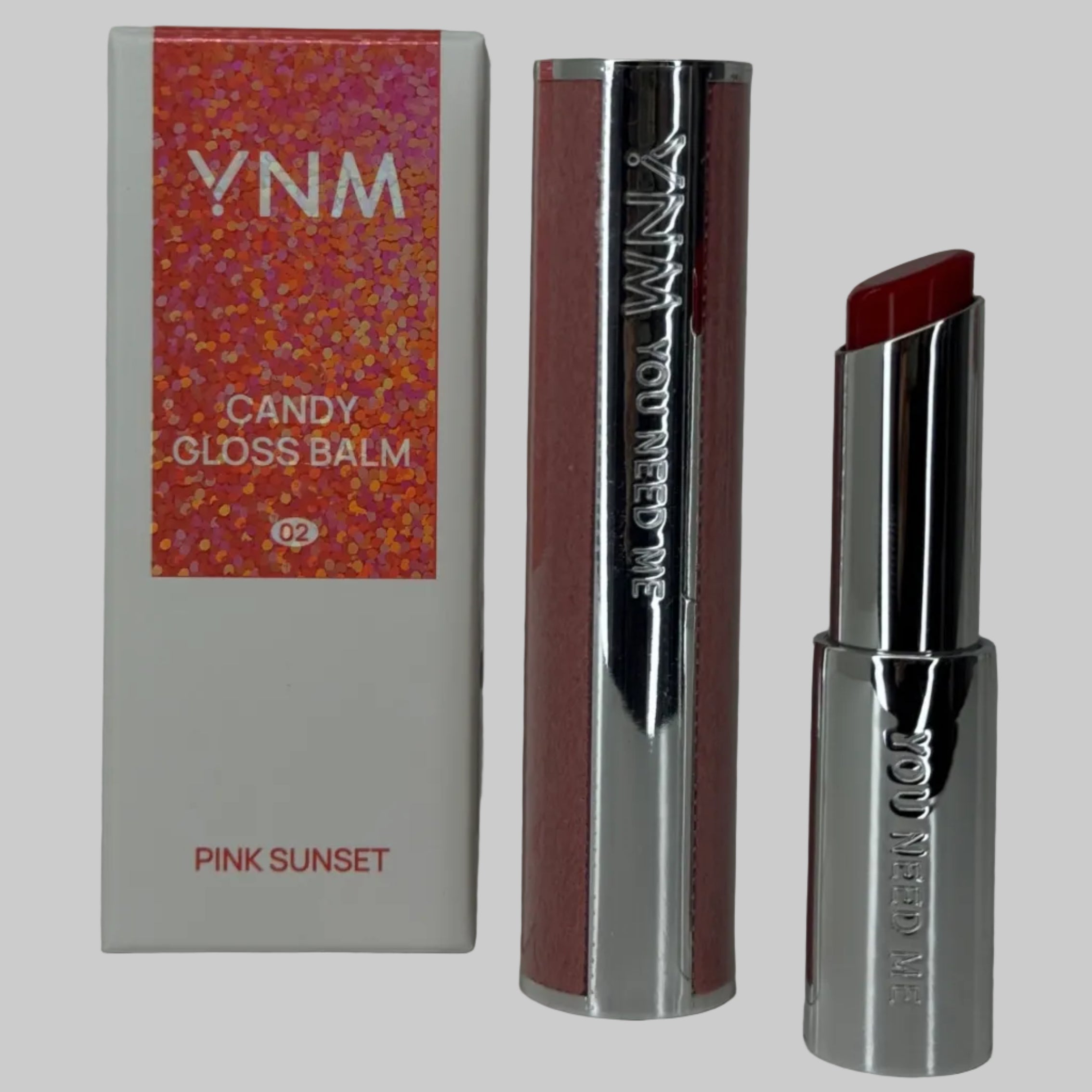 Y.N.M CANDY GLOSS BALM 02 PINK SUNSET