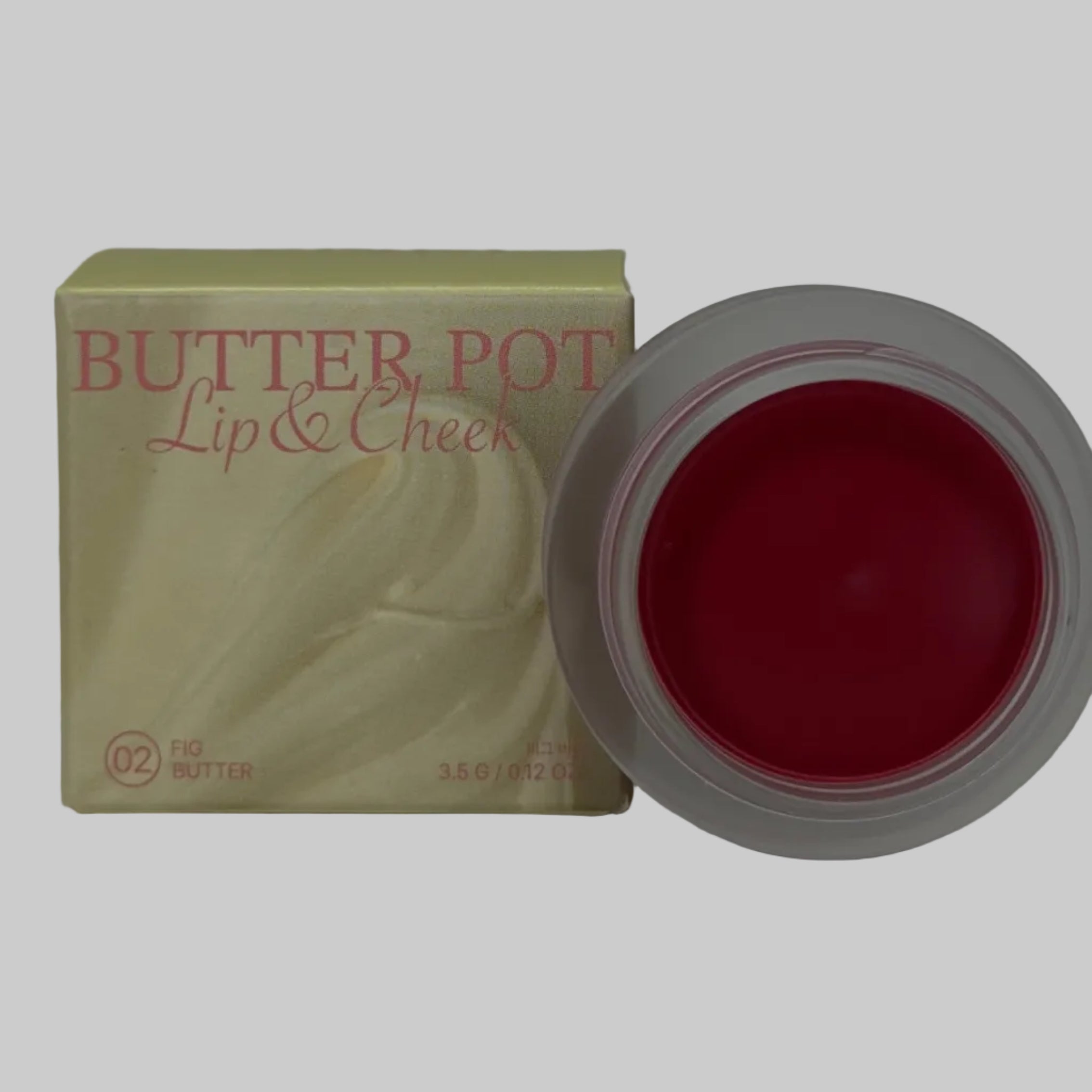 Y.N.M LIP & CHEEK BUTTER POT 02 FIG BUTTER