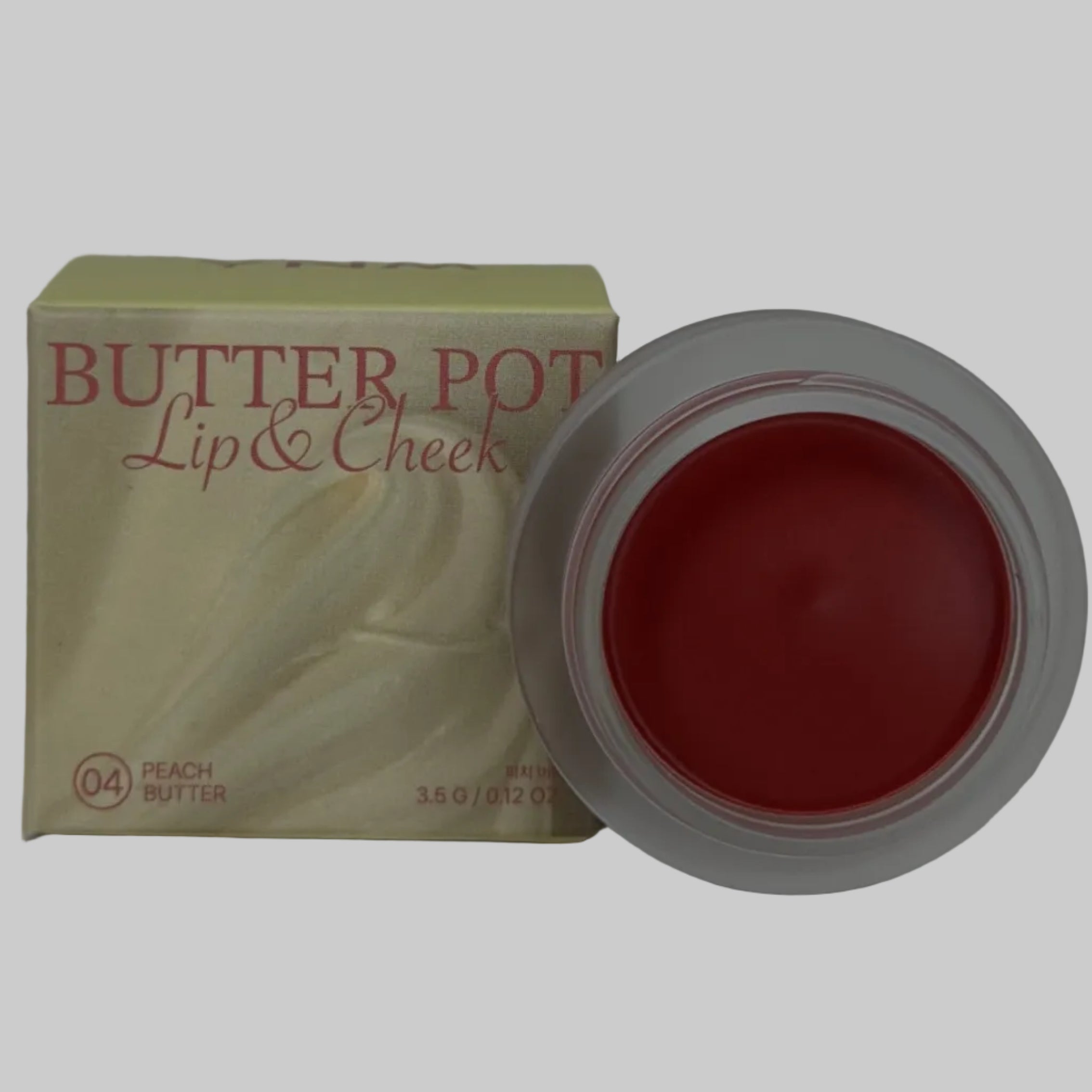 Y.N.M LIP & CHEEK BUTTER POT 04 PEACH BUTTER