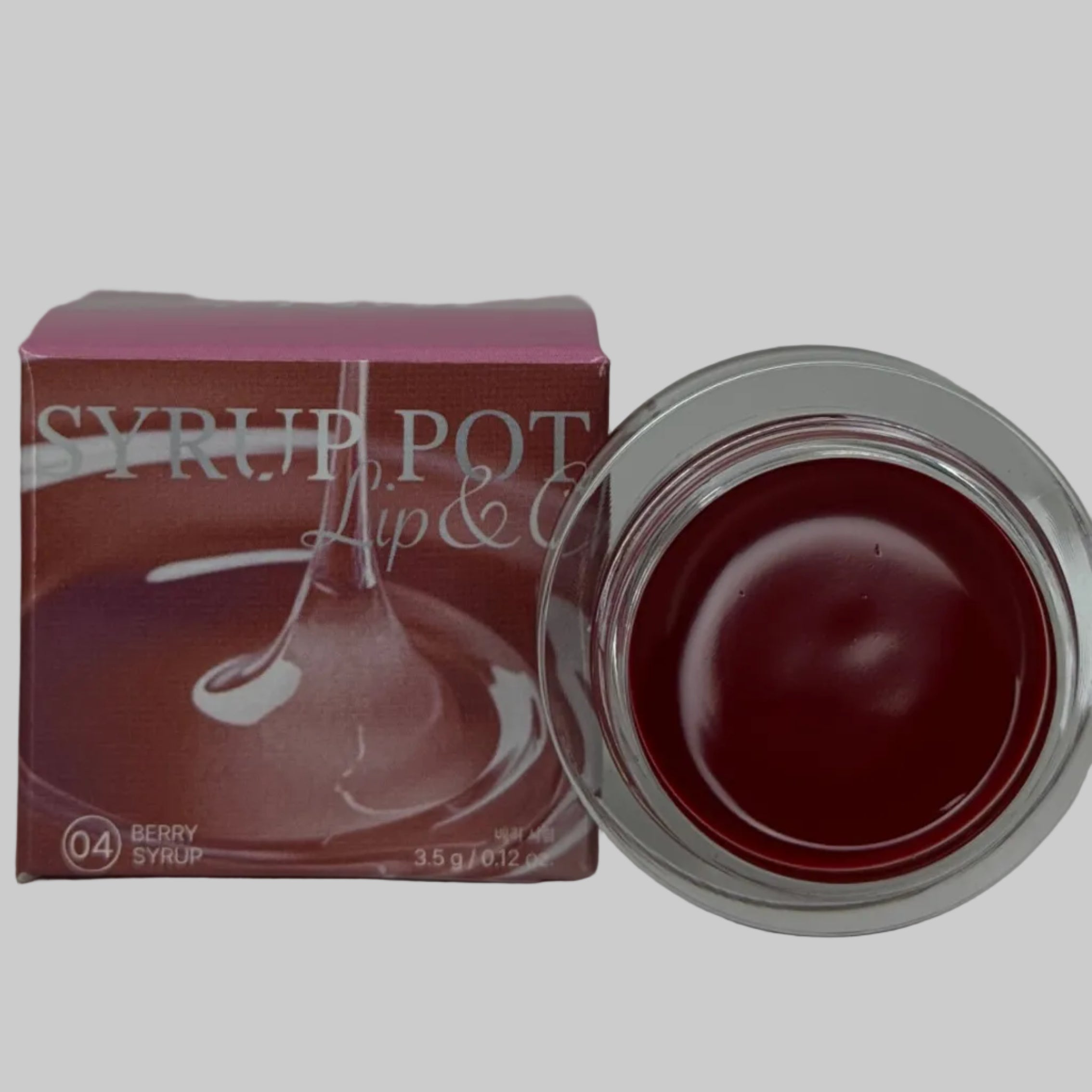 YNM LIP&CHEEK SYRUP POT 04. BERRY SYRUP