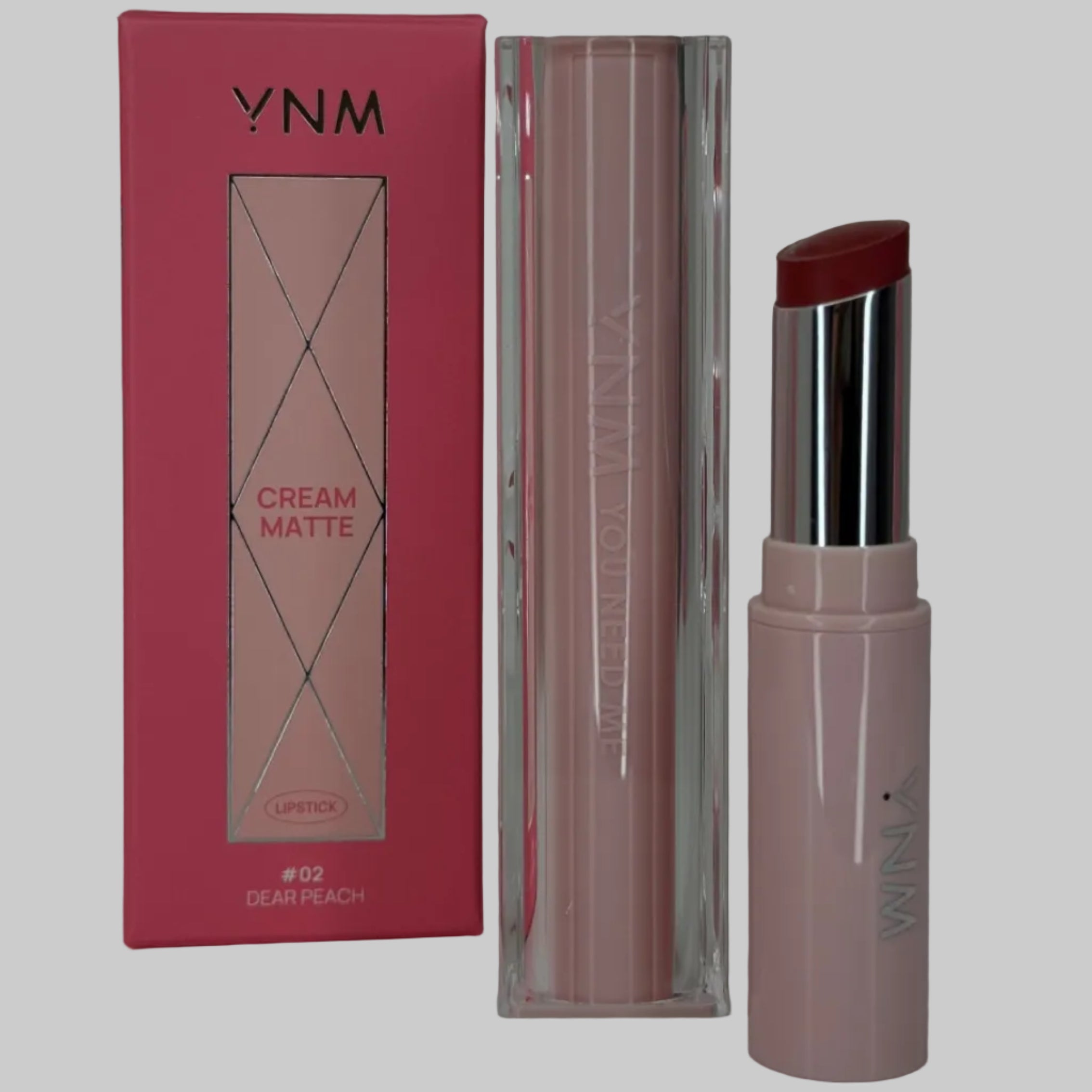 Y.N.M CREAM MATTE LIPSTICK 02 DEAR PEACH