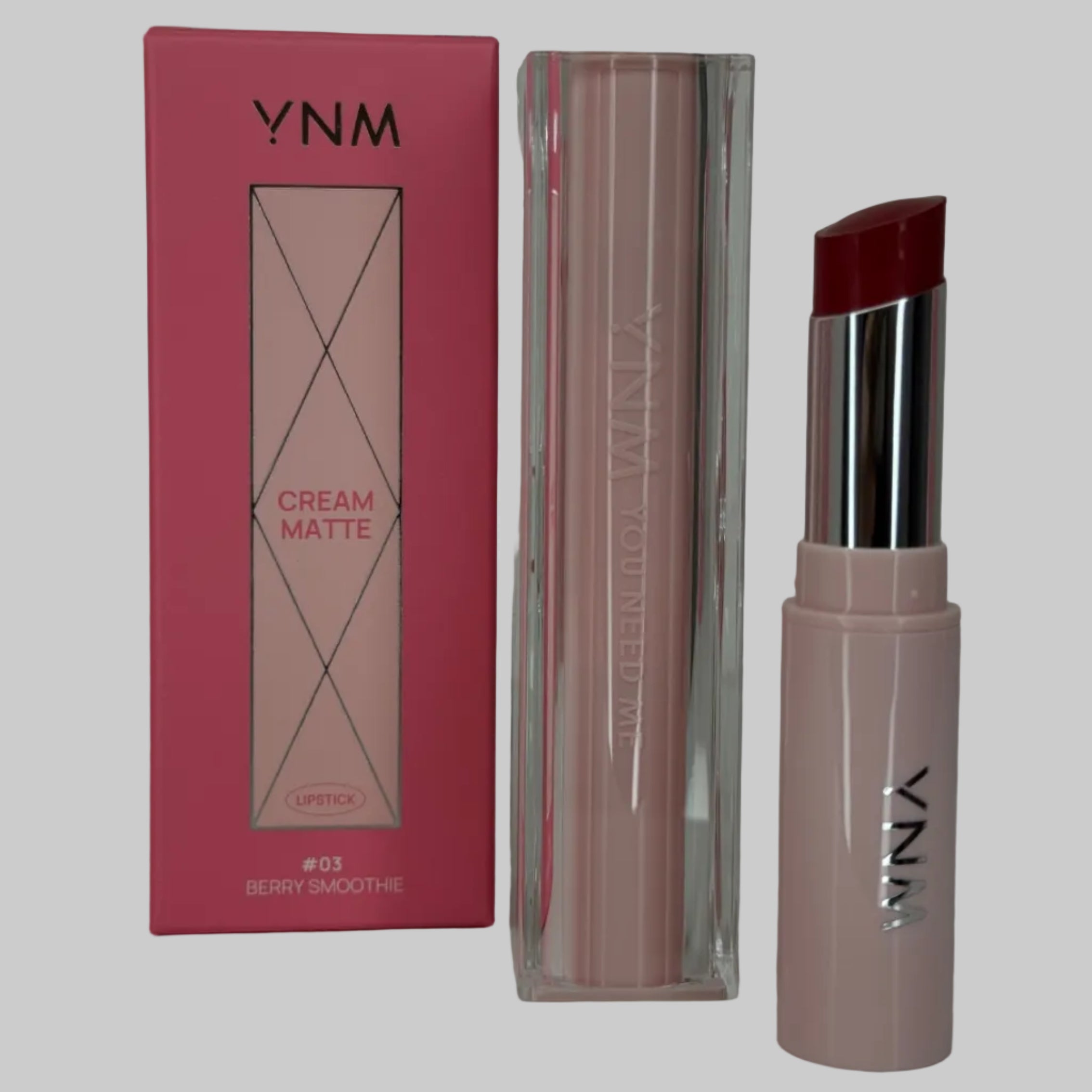 Y.N.M CREAM MATTE LIPSTICK 03 BERRY SMOOTHIE